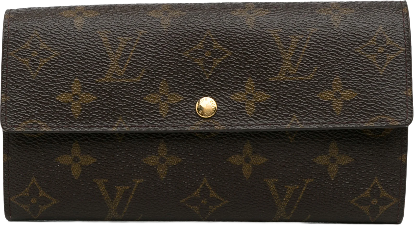 Louis Vuitton Monogram Sarah Long Wallet