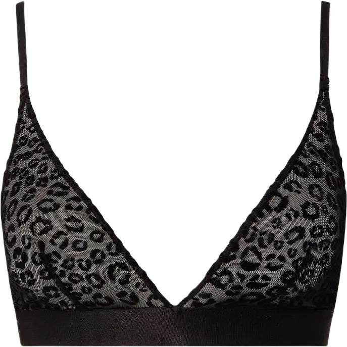 Mesh Triangle Bralette