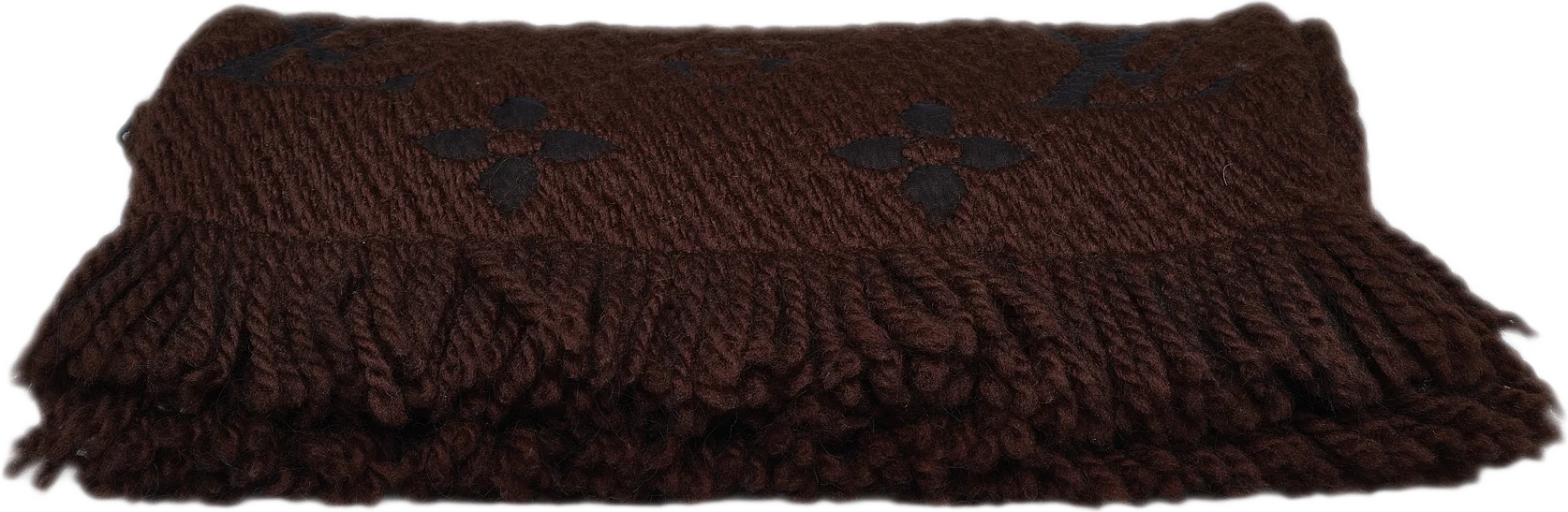 Louis Vuitton Logomania Wool Scarf