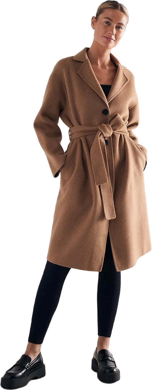 Camel Classic Wool Coat