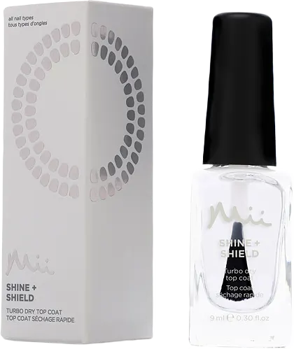 Shine + Shield Turbo Dry Top Coat, 9 Ml