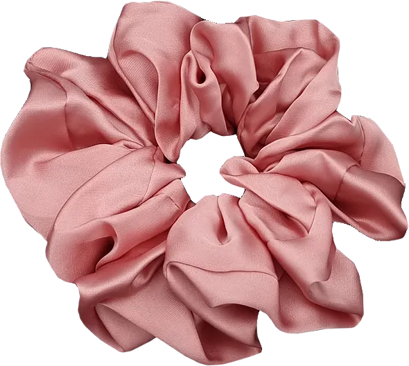 Stor Scrunchie I Sidenimitation