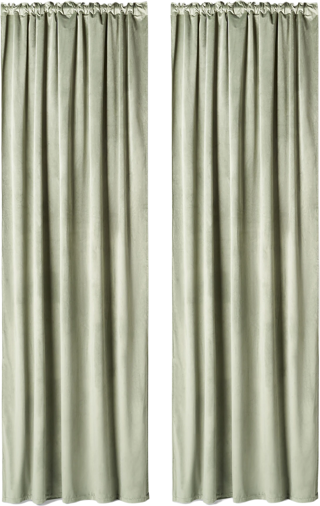 Sammetsgardin SARA 140x300 cm, 2-pack