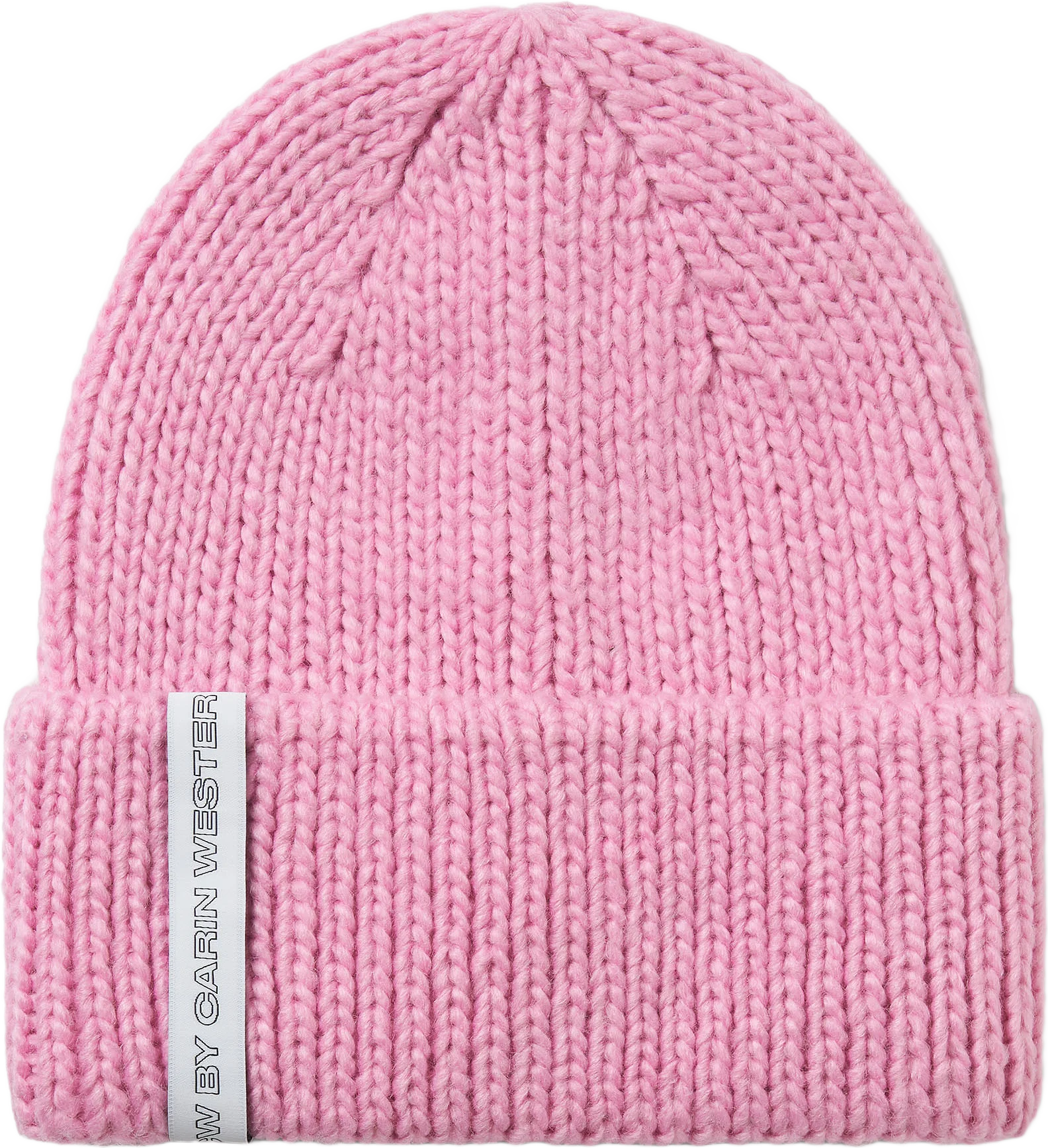 Ribbad beanie i ullmix