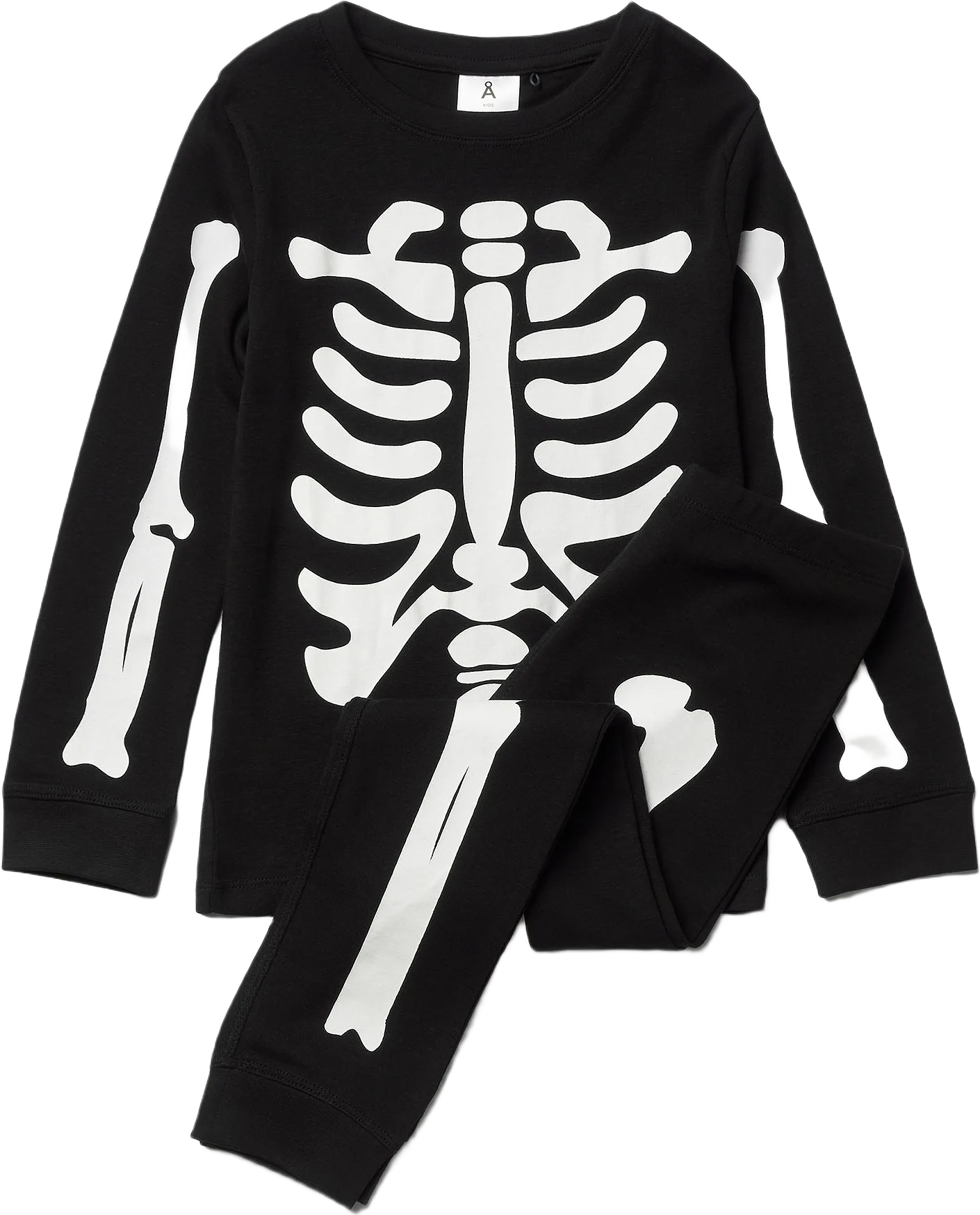 Tvådelad pyjamas SKELETON