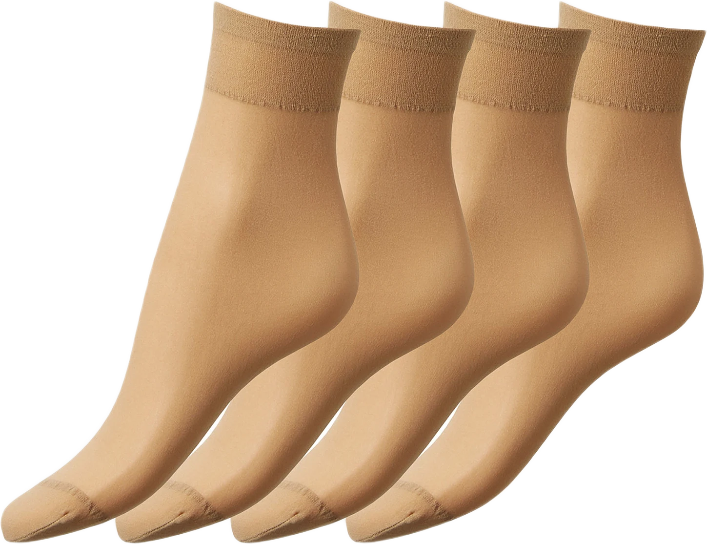 Ankelsockor 20 den, matt, 4-pack