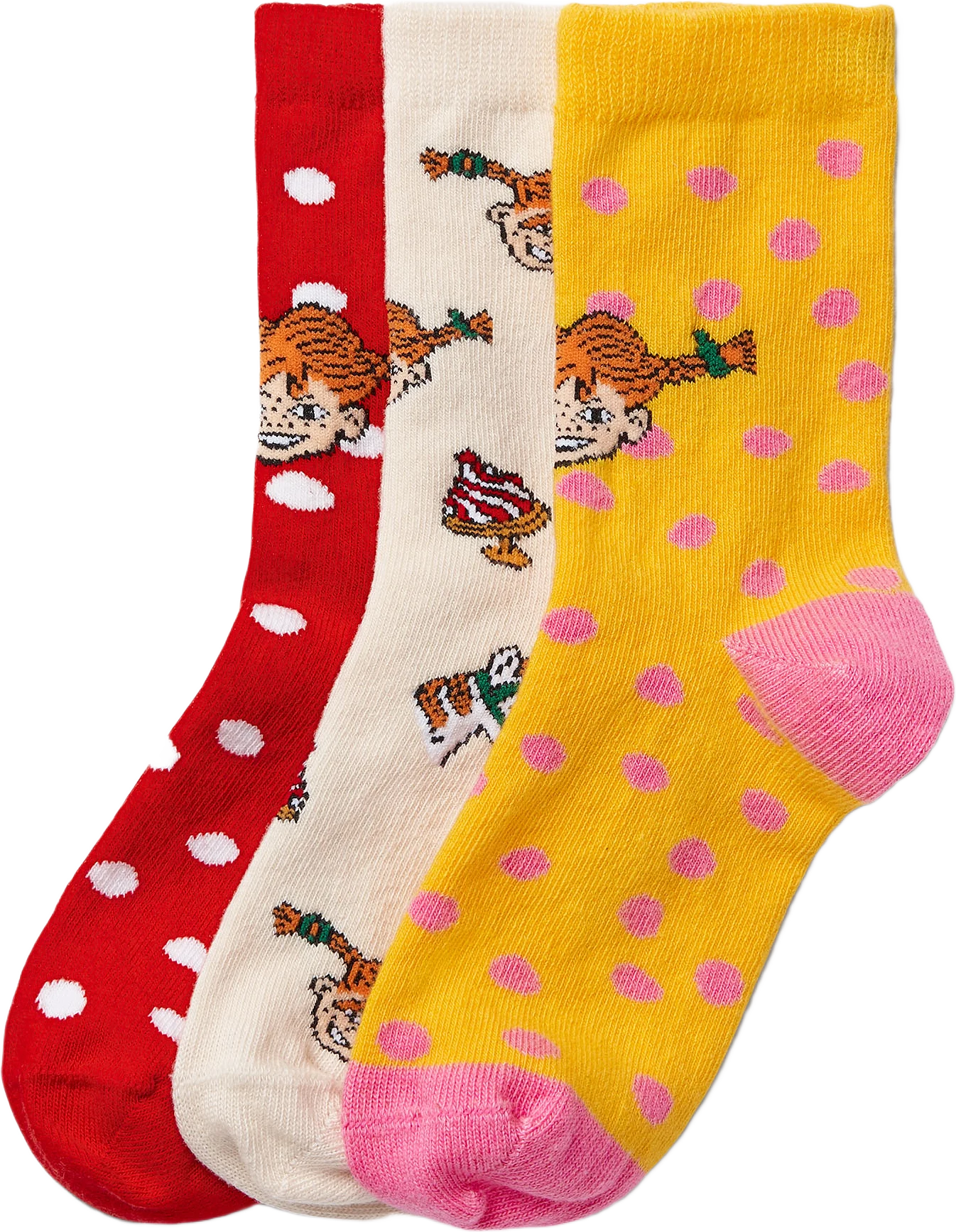 Pippi-strumpor KRUSMYNTA, 3-pack