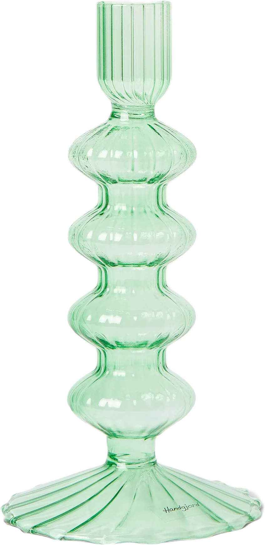 Ljusstake i glas CELIA 16,7 cm