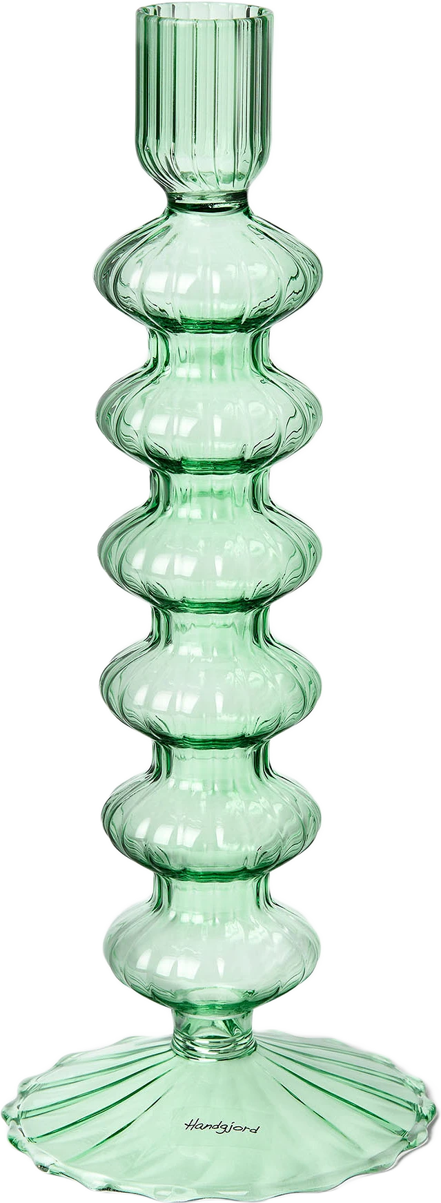 Ljusstake i glas CELIA 22,5 cm