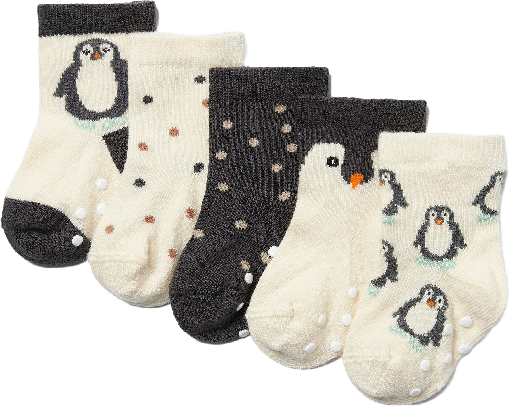 BABY SOCKS AOP 5-p