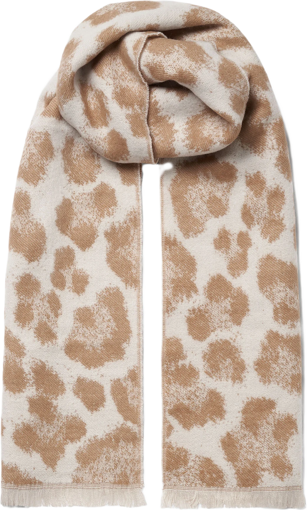 Leopardmönstrad scarf IDA