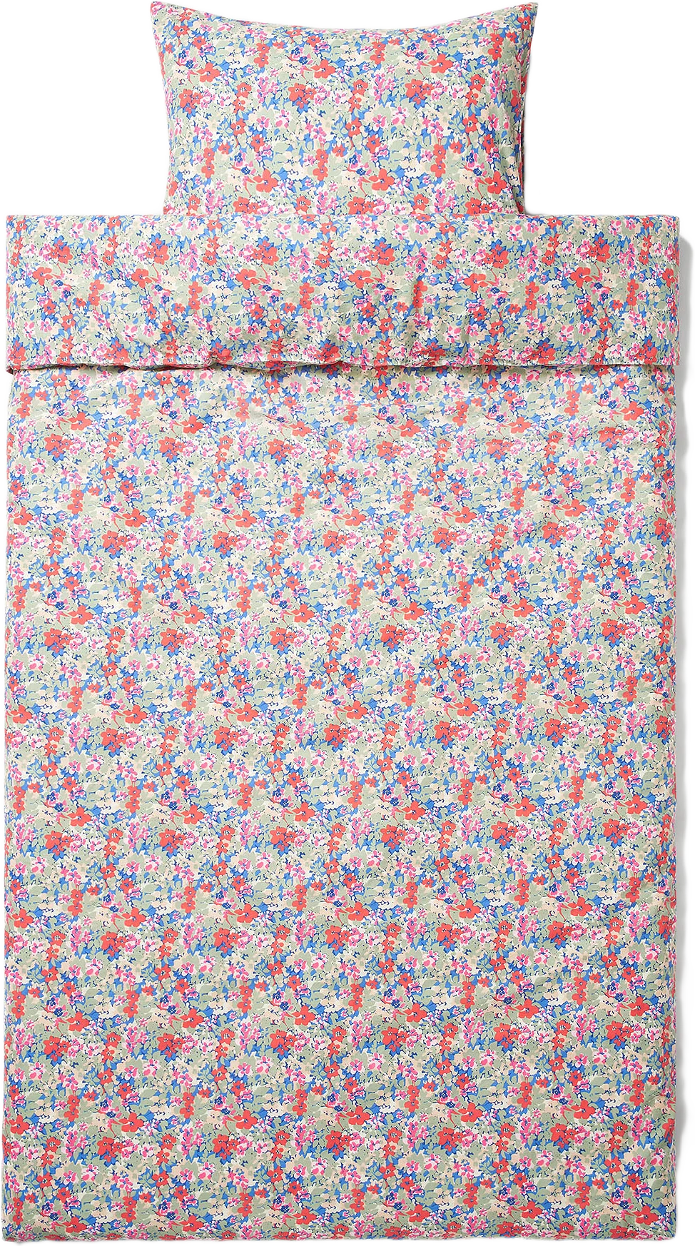 Blommigt bäddset FLORAL 150x210 cm