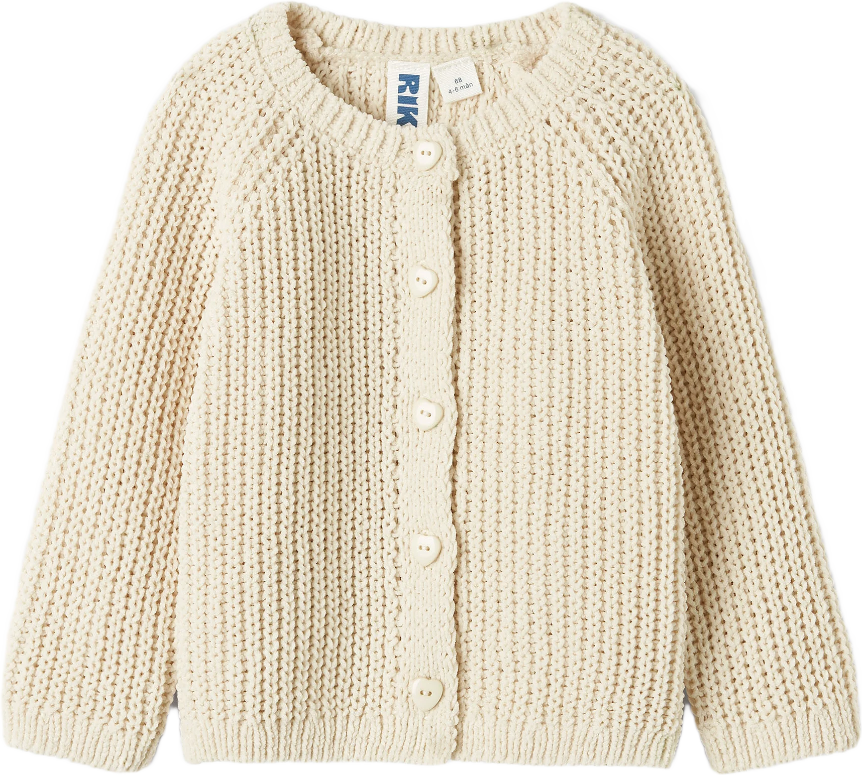 Stickad cardigan CHENILLE