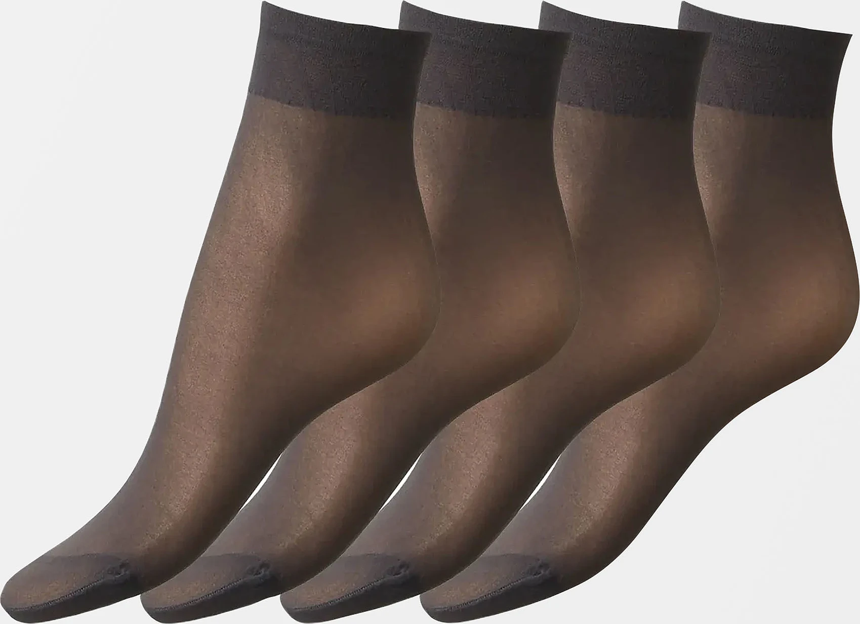 Ankelsockor 20 den, matt, 4-pack