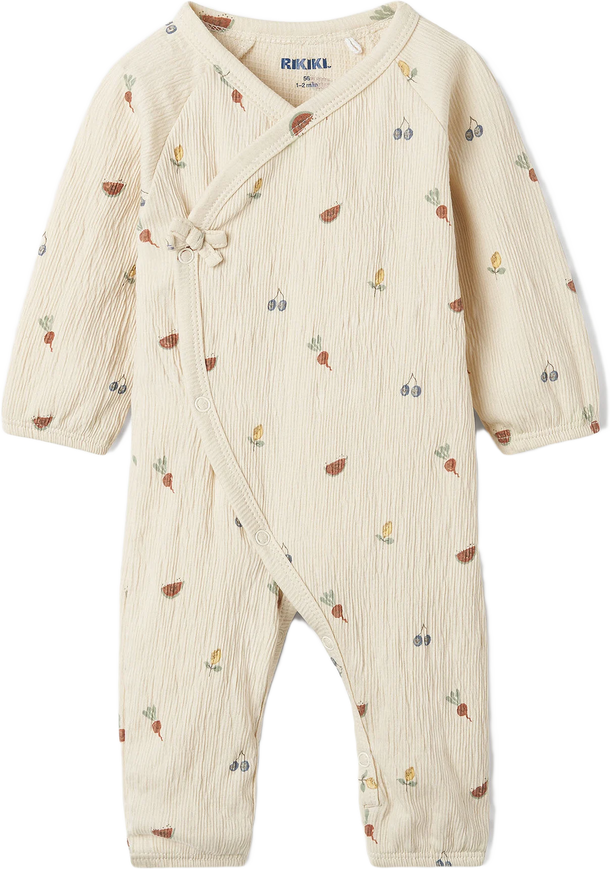 Onesie LILA krinklad bomullsjersey