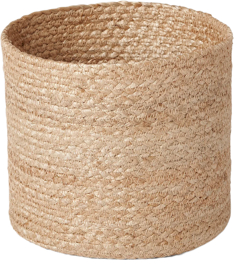 Förvaringskorg i jute 18 cm