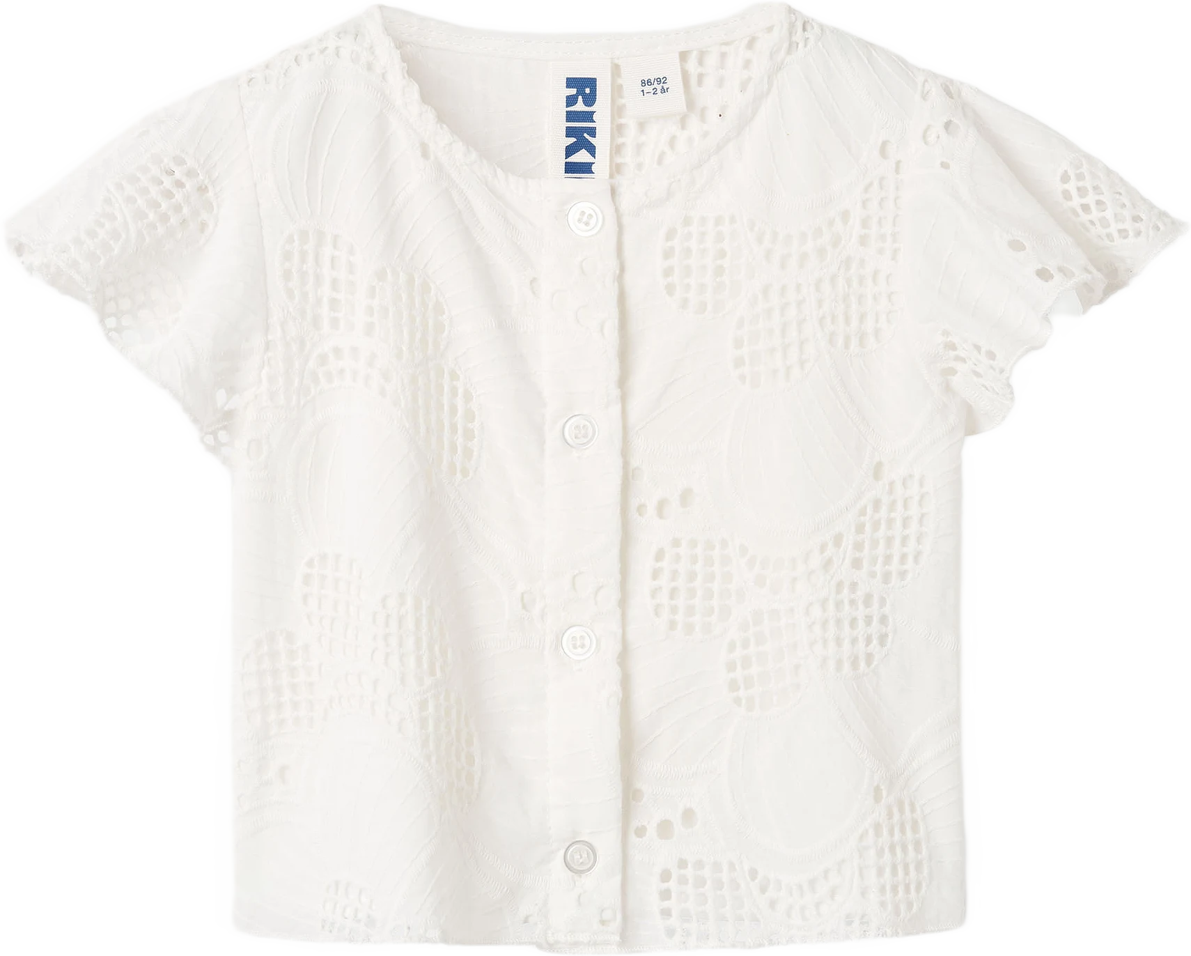 Blus med broderie anglaise FEI