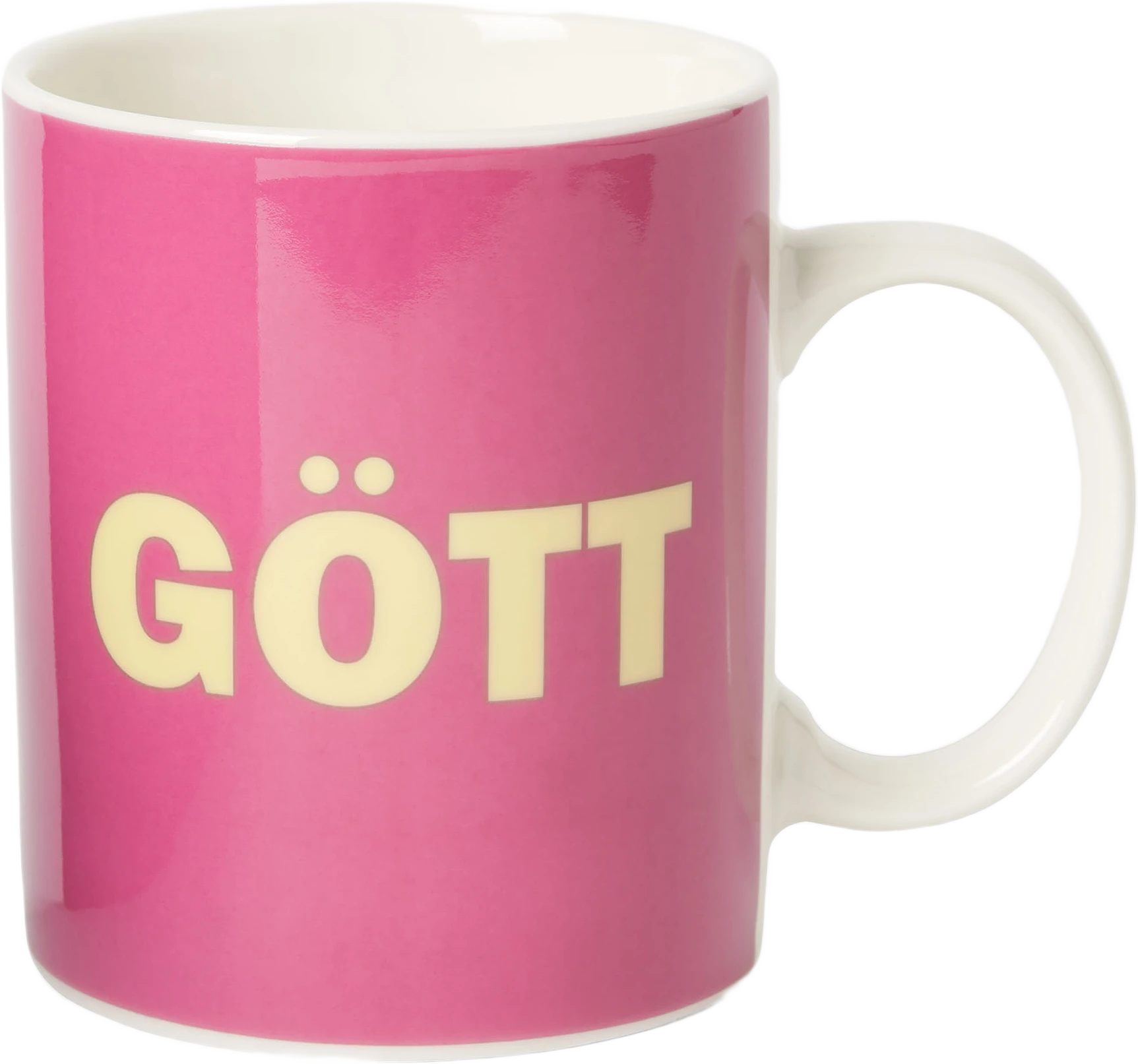 Mugg med text GÖTT