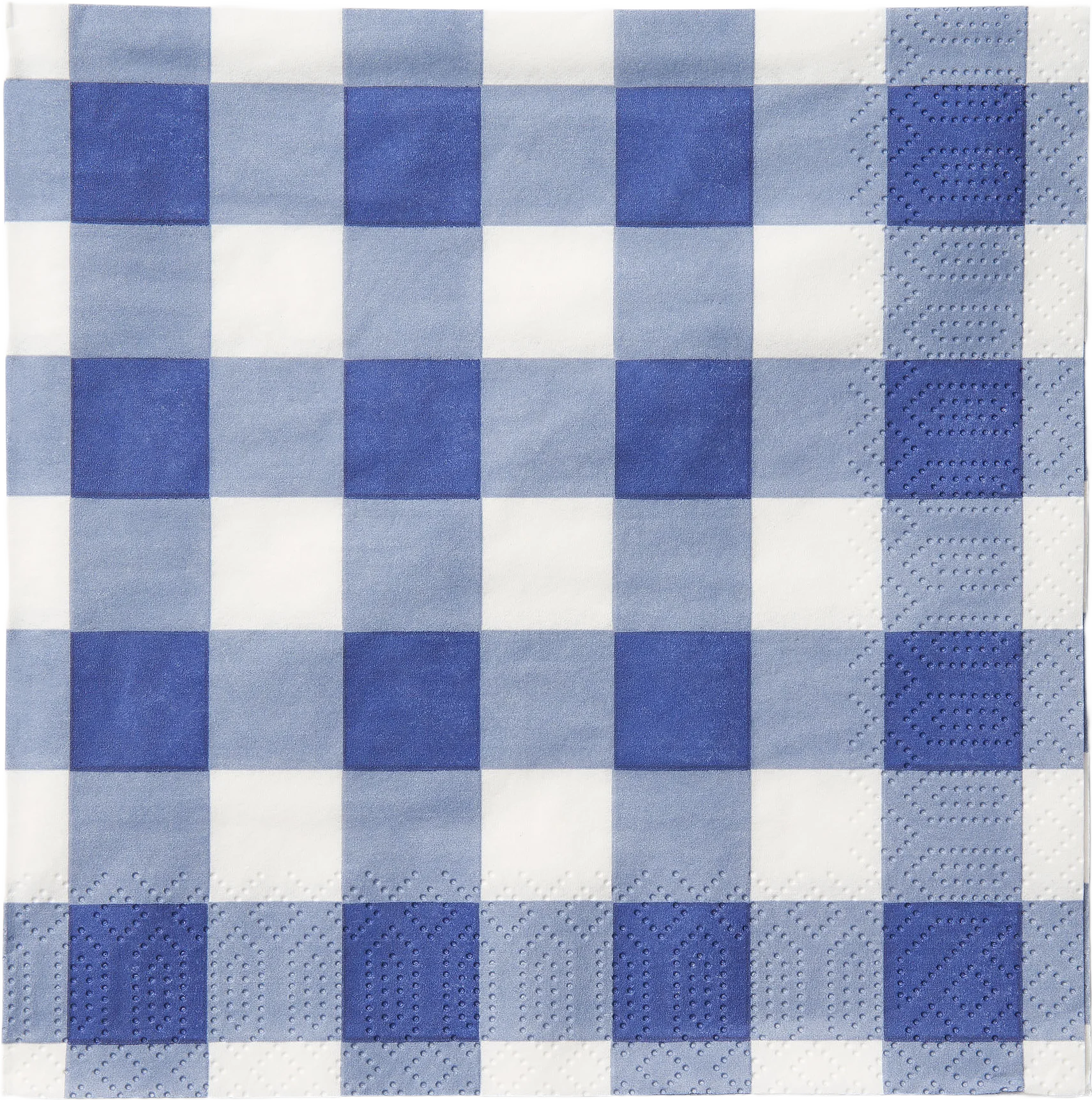 Pappersservetter GINGHAM 33x33 cm