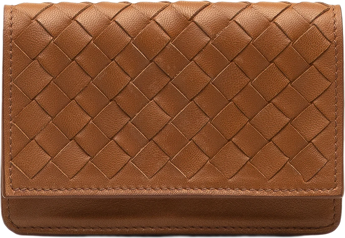 Bottega Veneta Intrecciato Flap Card Holder