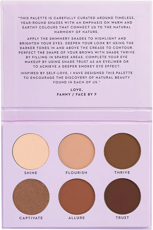 Lumene x Face by F Eyeshadow palette