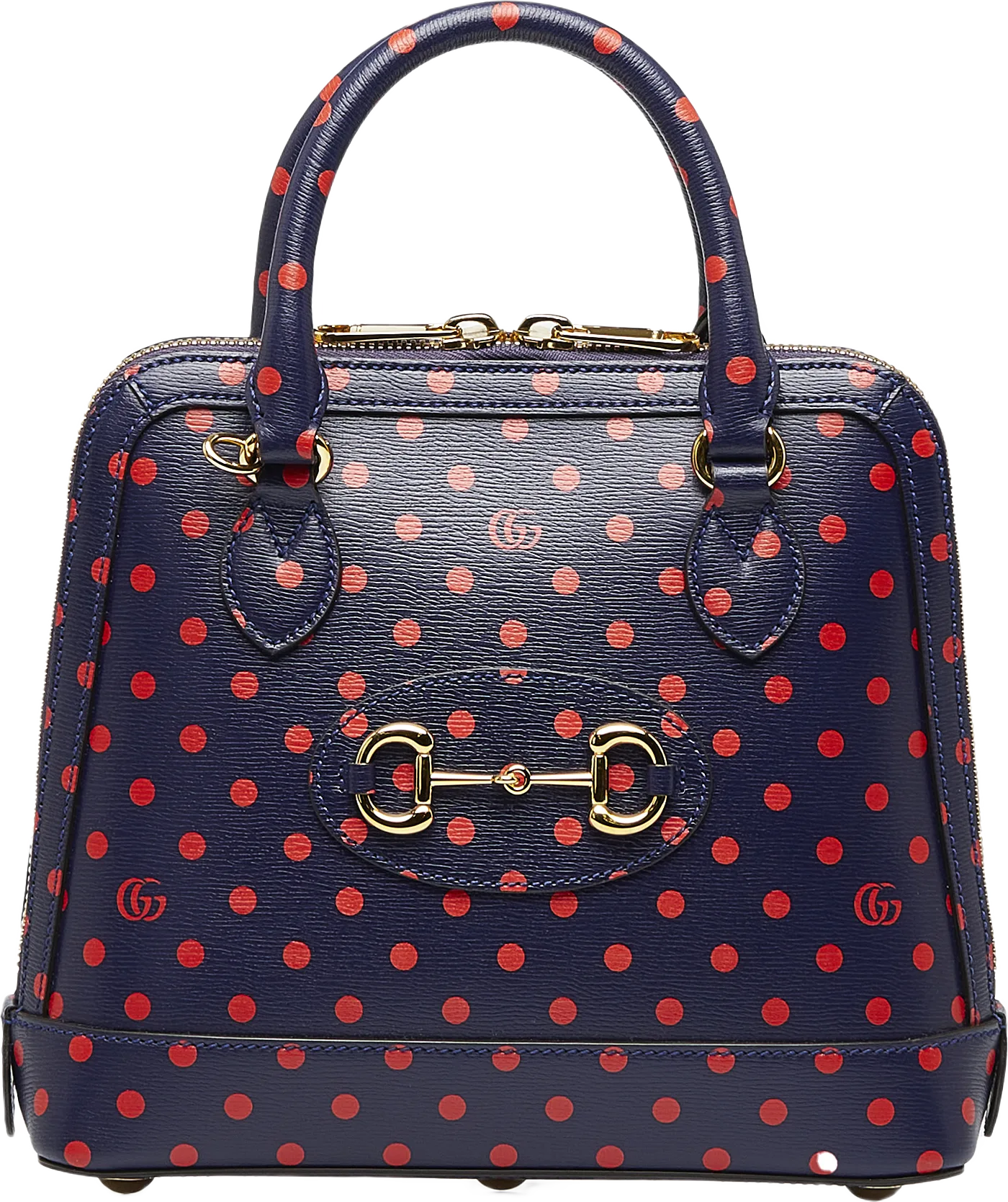 Gucci Horsebit 1955 Polka Dot Satchel