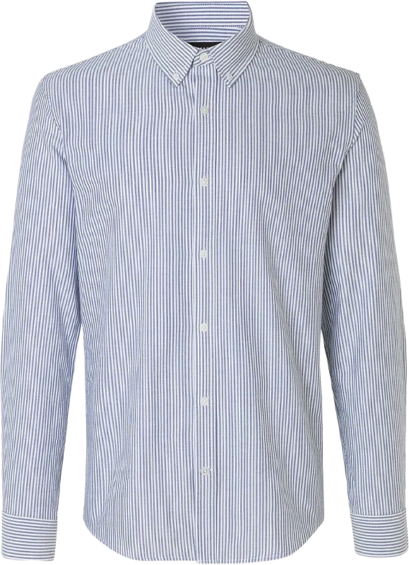 SAWSETT STRIPED OXFORD SHIRT