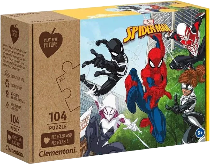 Pussel 104 bitar - Marvel Spiderman