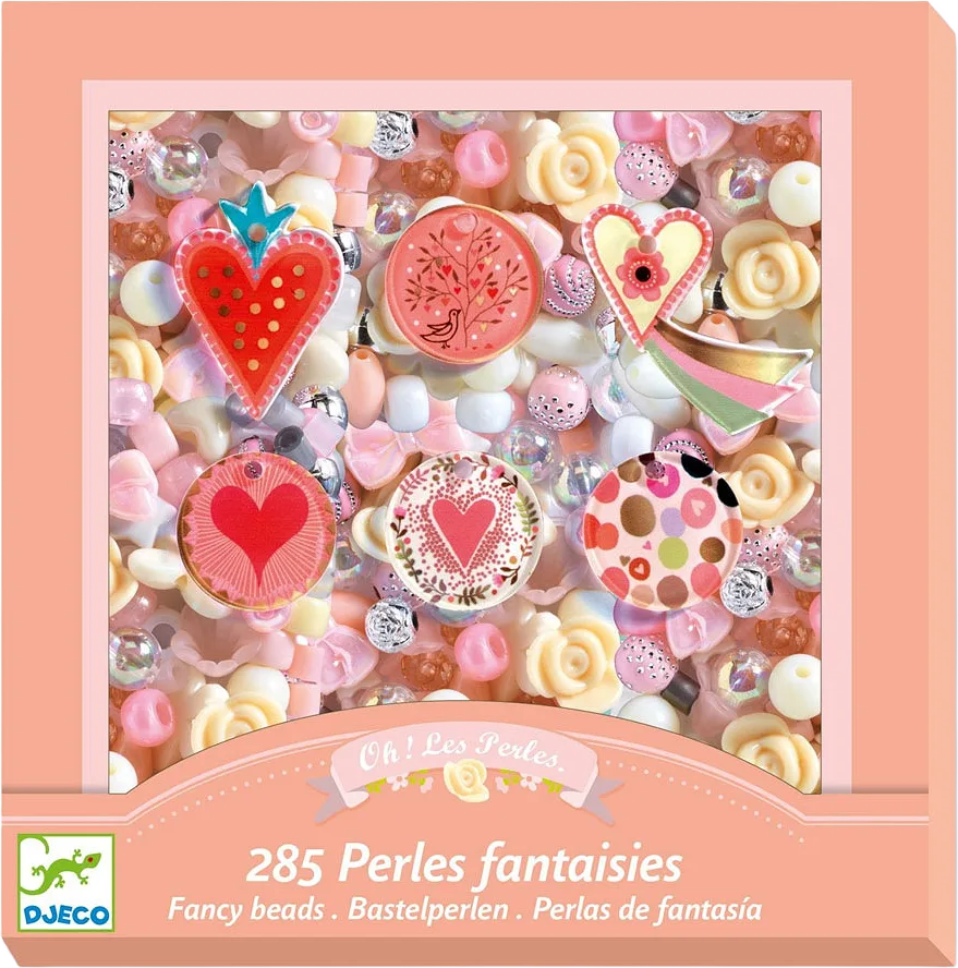 Pärlor Fantasy Hearts - 285-pack