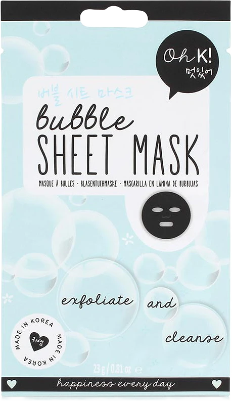 Exfoliate & Cleanse Bubble Sheet Mask