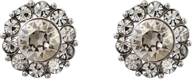 Miss Sofia Earrings - Crystal