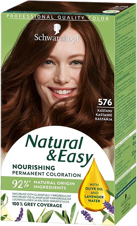 Natural & Easy 576 Kastanj