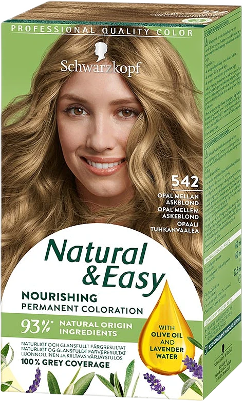 Natural & Easy 542 Opal Mellan Askblond