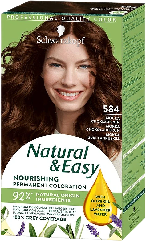 Natural & Easy 584 Mocka Chokladbrun