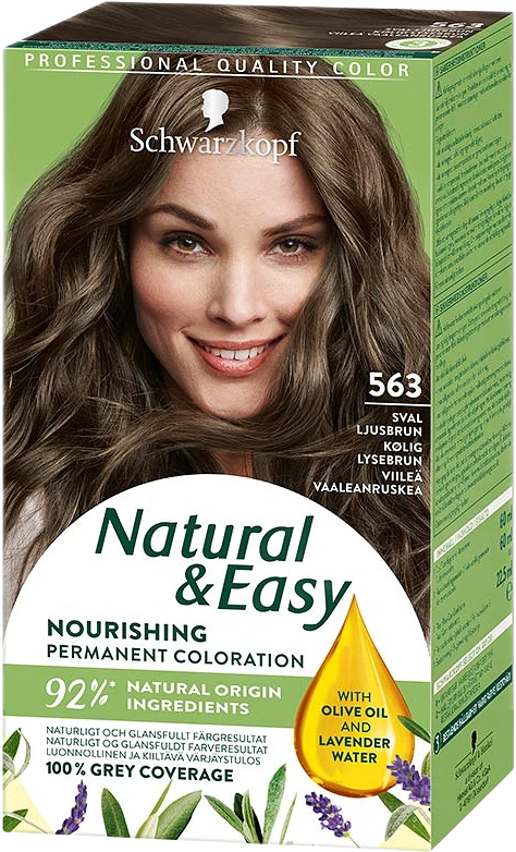 Natural & Easy 563 Sval Ljusbrun