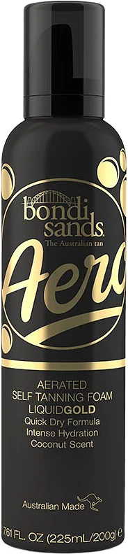 Aero Self Tan Foam Liquid Gold