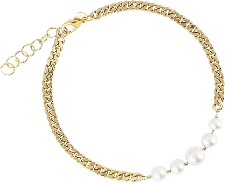 Pearl Chain Short Necklace