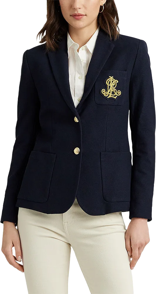 Patch Jacquard Blazer