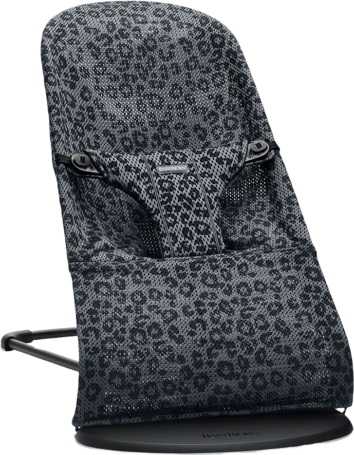 Babysitter Bliss Leopard Antracit - Mesh