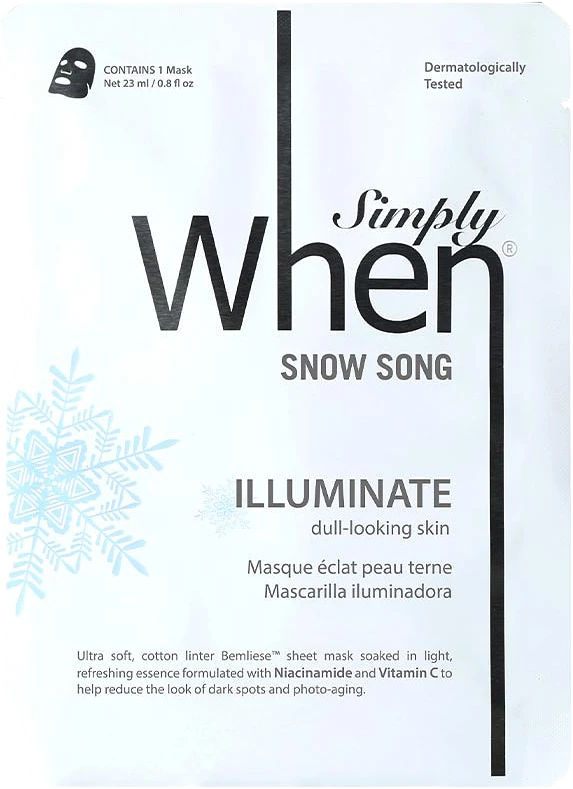 Snow Song  Sheet Mask