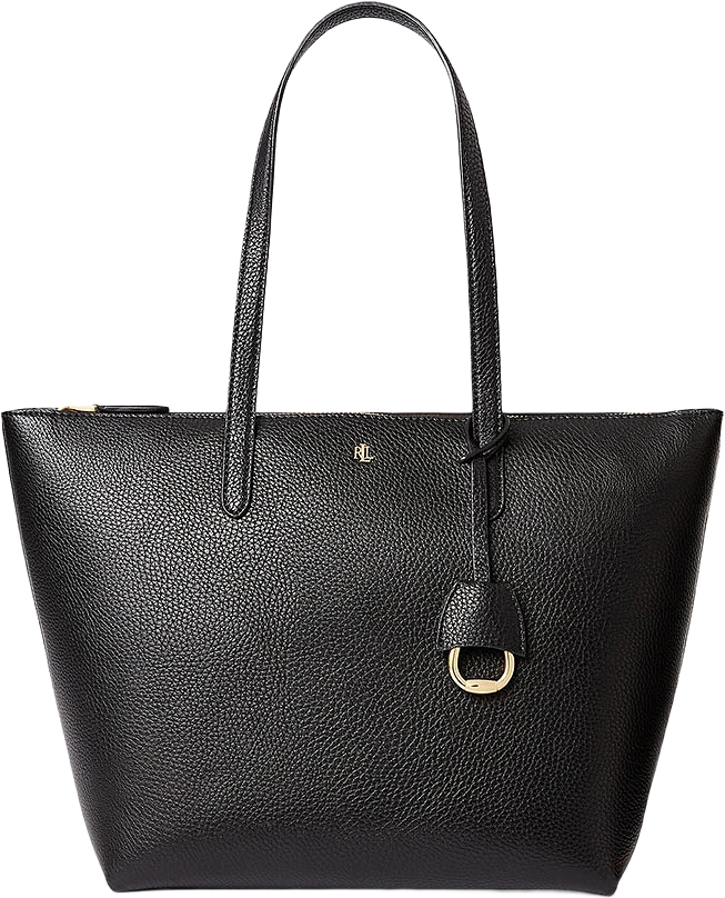 Faux-Leather Small Tote