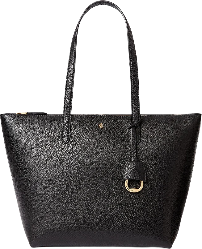 Faux-Leather Small Tote