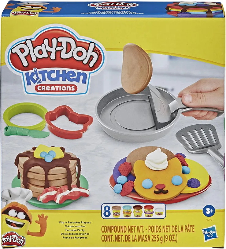 Play Doh Kitchen Creations Flip 'n Pancakes Playset