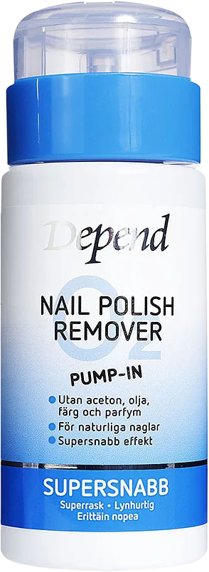 O2 Nail Polish Remover Pump-In Super Fast