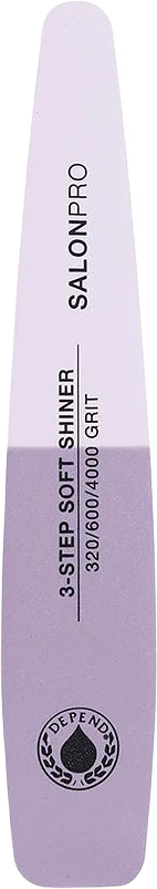 Nail File Salon Pro 3-step Soft Shiner