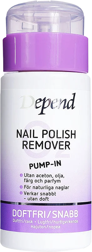 O2 Nail Polish Remover Pump-In - Doftfri