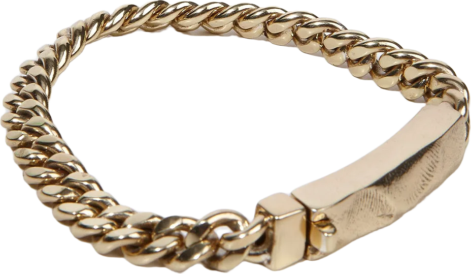 Molded Chain Bracelet Thin