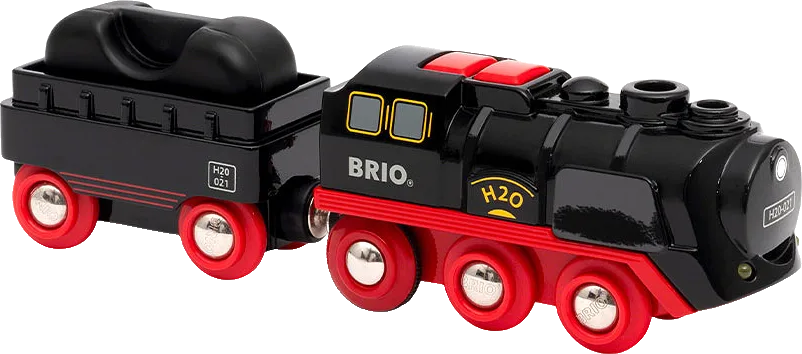 Battery-Operated Steaming Train