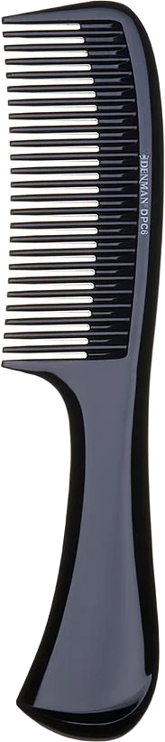 DPC6 Rake Comb Black