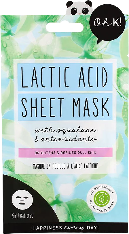 Lactic Acid Sheet Mask